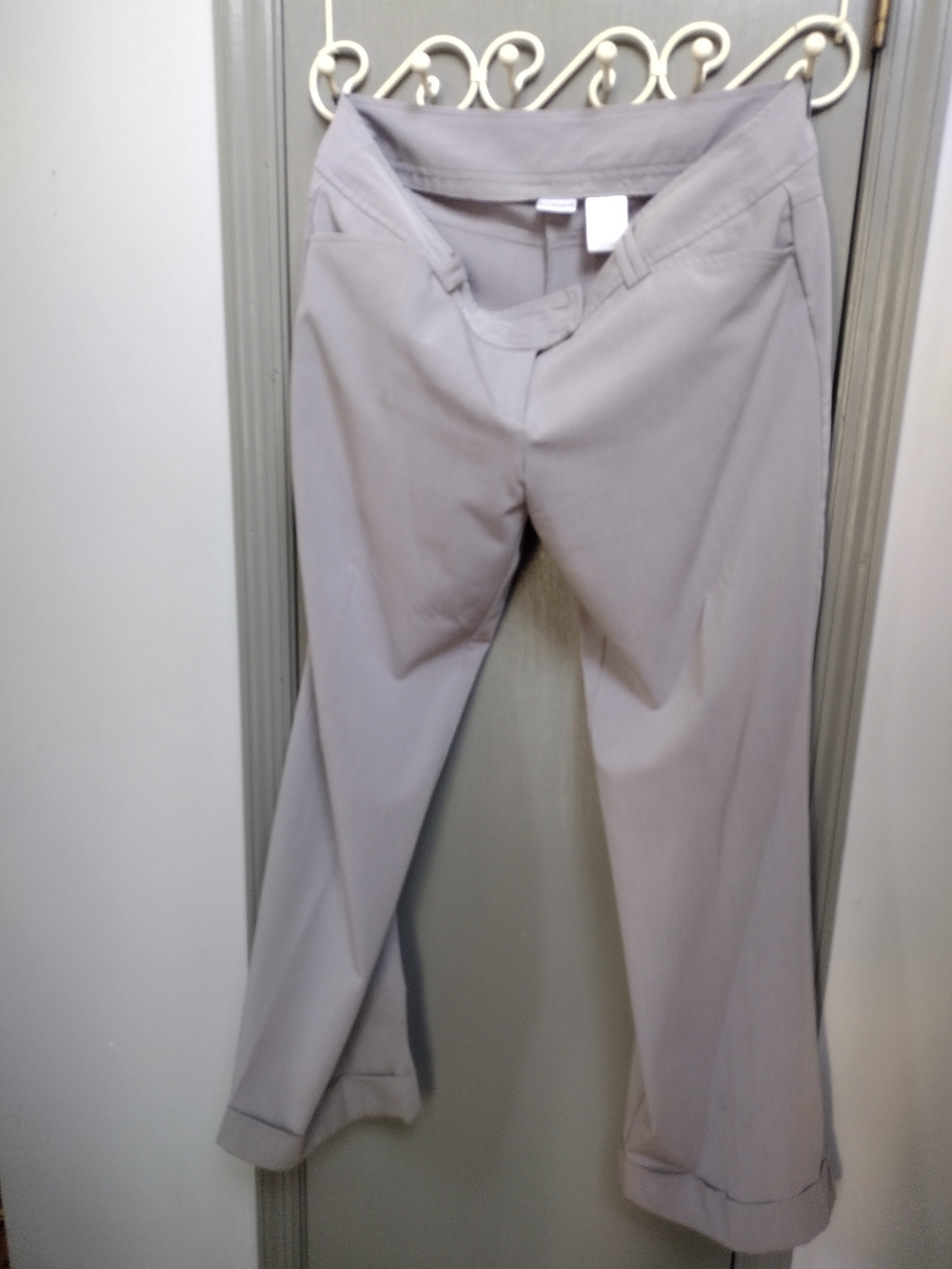 Women's Light Gray Dress Pants Juniors 15. Like New